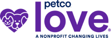 Petco love - a nonprofit changing lives logo