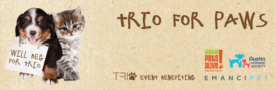Trio For Paws - Dog and Cat Banner